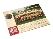 POCZTÓWKA PRL X MISTRZOSTWA ŚWIATA W PIŁCE NOŻNEJ REPREZENTACJA PZPN 1974