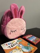 Plecaczek dla przedszkolaka 18|23cm. Do tego kolorowanka i 12 kredek.