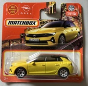 MATCHBOX - 2022 OPEL ASTRA - 87/100 - ŻÓŁTY