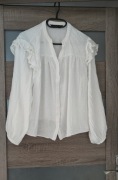 Bluzka damska z falbankami na ramionach F&F r. M 38 