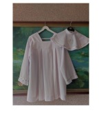 alba nowa komża komunijna peleryna hostia