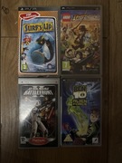 4 Gry PSP - Surfs Up, Lego Indiana Jones, Ben10, Star Wars Battlefront UMD!