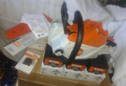 akumulatorowa pilarka STIHL MSA 200 pila akumulatory AP ładowarka