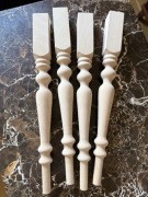 Nogi drewniane do stołu toczone nowe