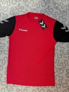 Koszulka sportowa Hummel czerwona M nowa z metką