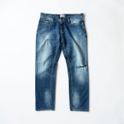 Tommy Hilfiger spodnie jeansowe męskie granatowe 32 30 M L premium casual