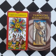 Tarot Sola Busca + Tarot marsylski Lo Scarabeo
