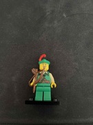 Lego kingdoms błazen figurka forestman Achu czarny smok Czarnoksiężnik