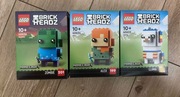 Lego Minecraft Brickheadz - 40624,40625,40626 