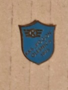 Odznaka klubowa Pogoń Oleśnica - niebieska