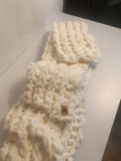 Szalik wyplatany ręcznie Handmade