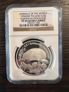 20 złotych 1996, Jeż NGC PF69 Zwierzęta Świata