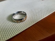 obrączka damska 19mm