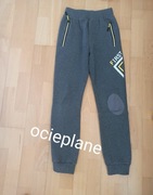 Ocieplane spodnie dresowe r. 146/152