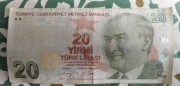 20 Lir Egipskich/ Yirmi Türk Lirasi 