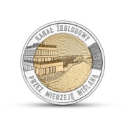5 zł Kanał Żeglugowy przez Mierzeję Wiślaną Woreczek Worek 100 sztuk
