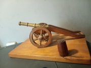 Armatka mosiądz PRL 