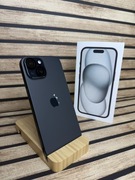 iPhone 15/Black/100% Kondycji/Super Stan/Pełen Zestaw