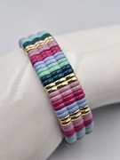 Bransoletka elastyczna kolorowa