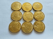 BENEDYKT DYBOWSKI 9 sztuk Monety 2zł MENNICZE 2010