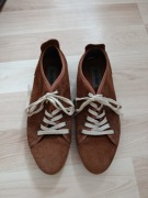 Zamszowe sznurowane buty Young Spirit. Rozmiar 41.  Made in Portugal 