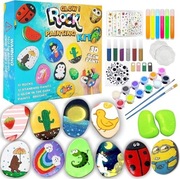 Loybacka zestaw do malowania kamieni świecących w ciemności