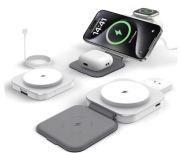 Bezprzewodowa ładowarka 3w1 Ultra Compac iPhone Apple Watch AirPods Magsafe