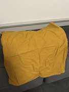 Poszewka na poduszkę musztardowa 44x47