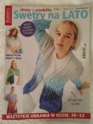 Sabrina druty i szydełko 2/2022 swetry na lato
