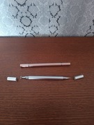 Rysik 2 w 1 srebrny i różowy