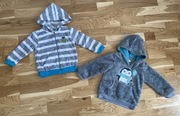Ciepłe bluzy Pepco r. 92 mis polar