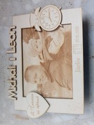 Zdjęcie wypalane, Ramka, ze sklejki, Super prezent