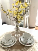 Porcelana Wawel/ PRL/ filizanki kawa/herbata