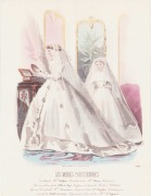 MODA PARYSKA- Suknia ślubna ślub - ca. 1860 
