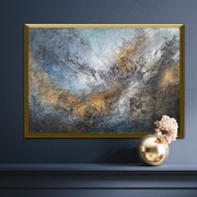 Olej, struktura, płotno 50cmx70cm. MONIKA SEROKA