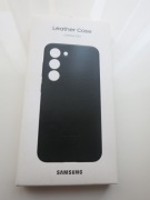 Etui skórzane SAMSUNG S23 Leather Case, plomby, model EF-VS911LBEGWW