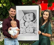 Portret ze zdjęcia na zamówienie, duży format