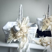 Koszyczek wielkanocny Boho Wielkanoc koszyk