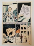 Kapitan Kloss. Wsypa - oryginalna plansza komiksowa