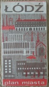 Łódź - plan miasta 1982