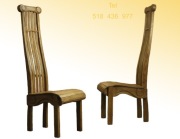 krzesła dębowe wysokie lite drewno ARTstyle producent