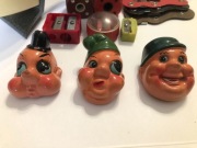 Ostrzałki do ołówków i kredek temperówki PRL Vintage 13 sztuk