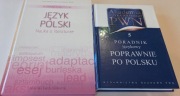 Poradnik językowy. Poprawnie po polsku + Język polski. Nauka o literaturze