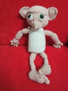 Lalka Zgredek Harry Potter ręcznie robiona na szydełku duża 50cm