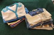 Worek ubranek dla dzieci różnych marek rozmiar 86.