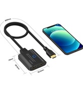 Rozgałęźnik dwukierunkowy 4K 60Hz 