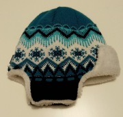 Czapka zimowa - styl góralski. Ciepła.