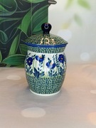 Pojemnik na sypkie ceramiczny duży 1litr ceramika Bolesławiec 