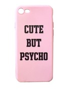 Silikonowe etui do iPhone 7 8 SE 2020 Cute but Psycho