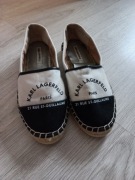 Buty Karl Lagerfeld espadryle slip on